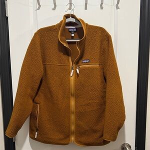 Patagonia Golden Brown Fleece Jacket